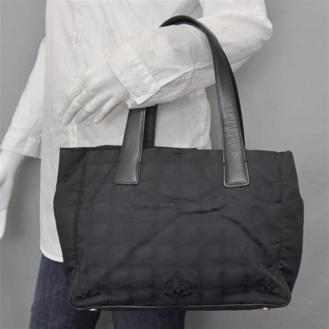 chanel bag nylon|chanel nylon tote bag.